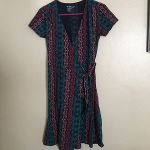 Pact Organic Wrap Dress